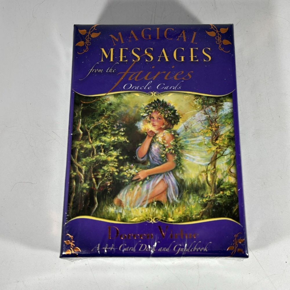 Magical Messages From the‎ Fairies Oracle Cards & Guidebook Doreen Virtue SEALED
